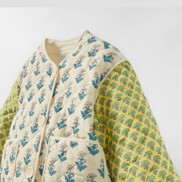 Zara Quilted Jacket - Picture 2 of 6